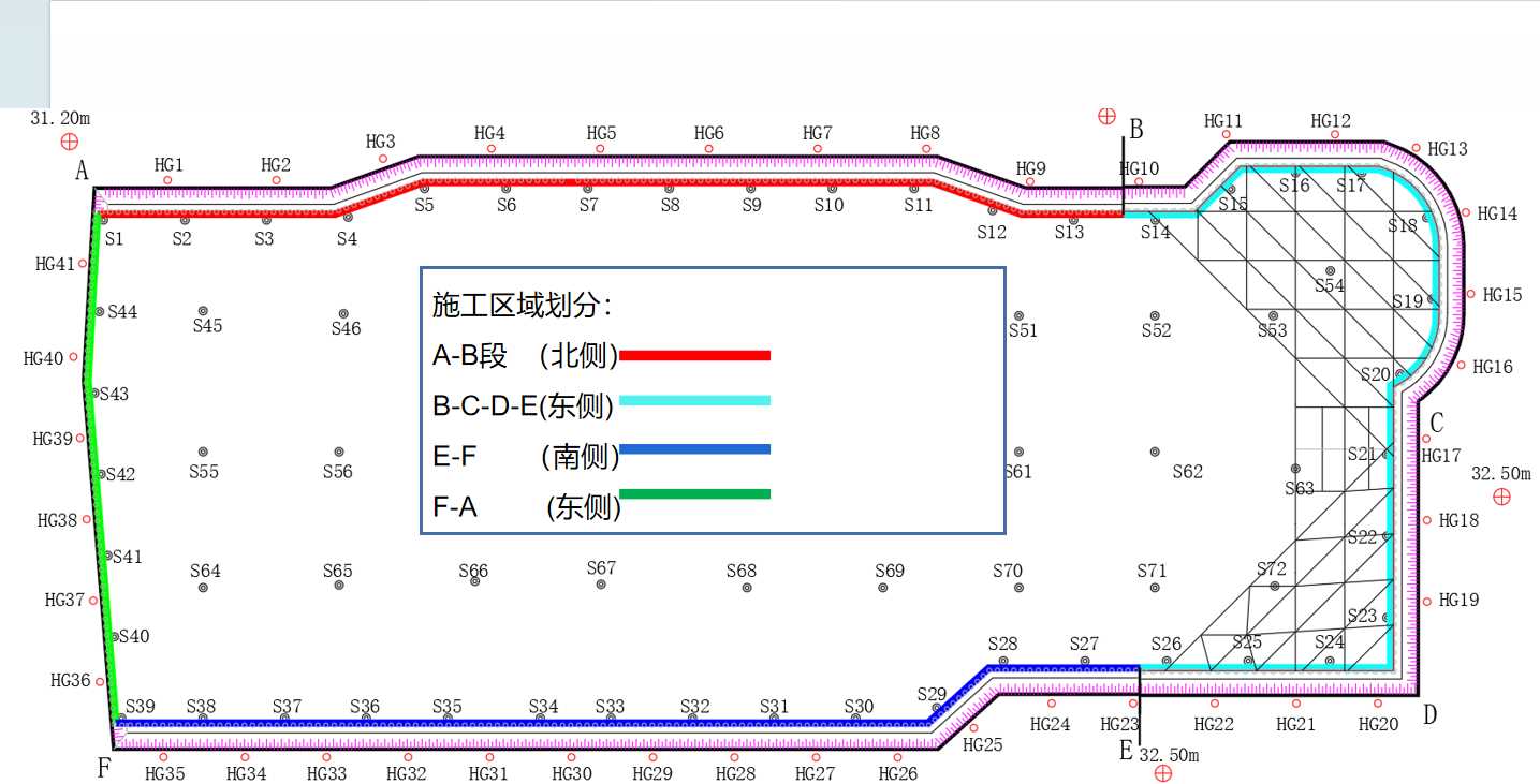 衡水饶阳县基坑支护设计