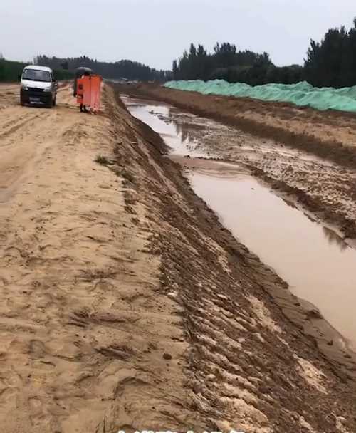 衡水饶阳县河道降水